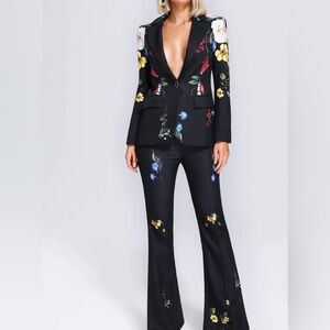 NWT Bella Barnett Martha Printed Blazer Set